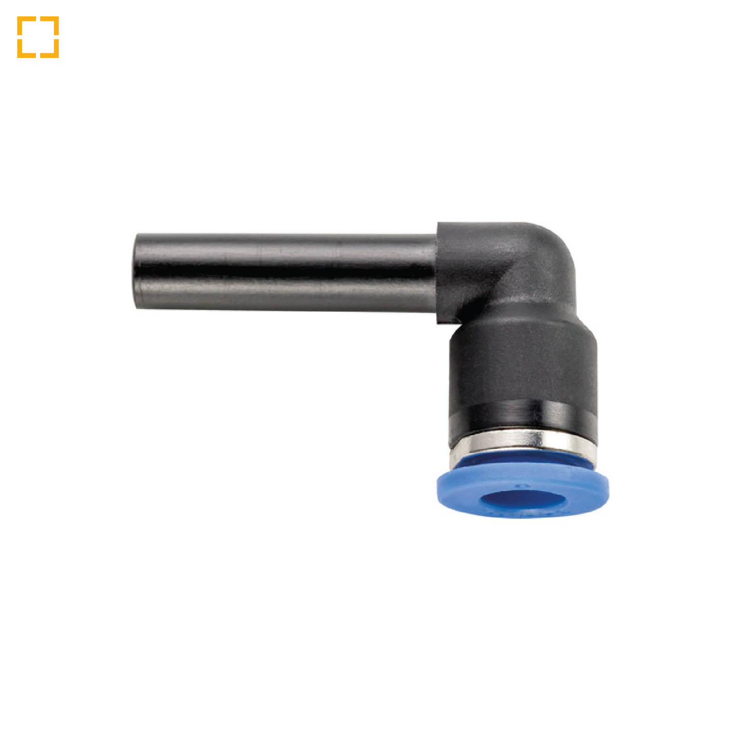 Adapter 90° Angle for Pressure Hoses Ø=4 mm